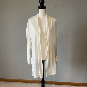 Como Blu light weight cardigan size large NWT